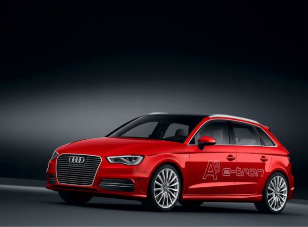 Audi A3 e-tron side