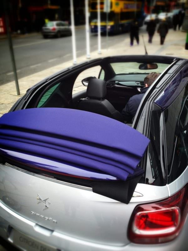 Citroen DS3 Cabrio roof