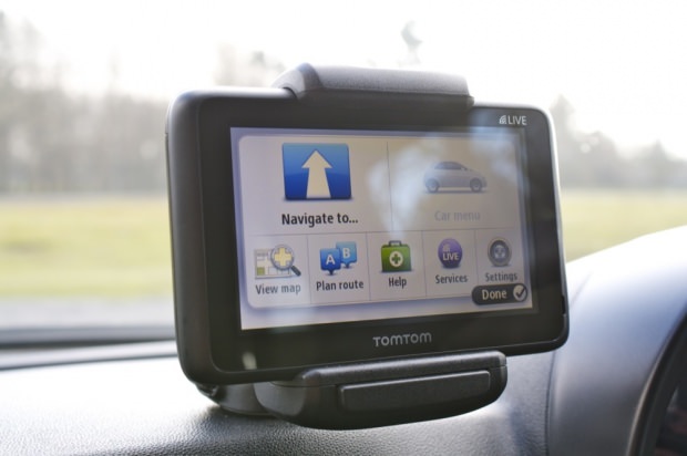 Fiat 500 TwinAir tomtom