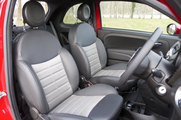 Fiat 500 TwinAir interior