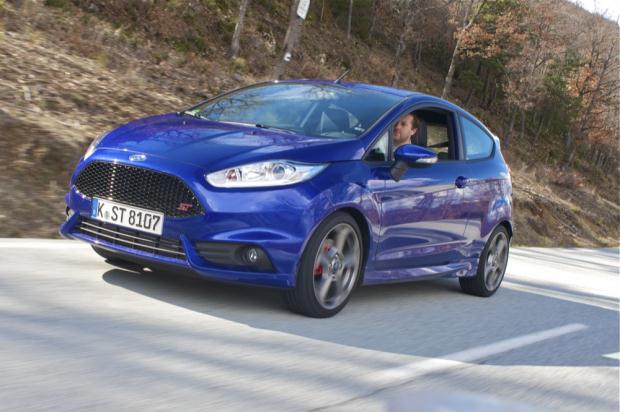 Ford Fiesta ST driving