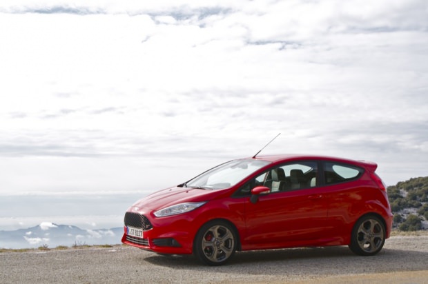 Ford Fiesta ST red