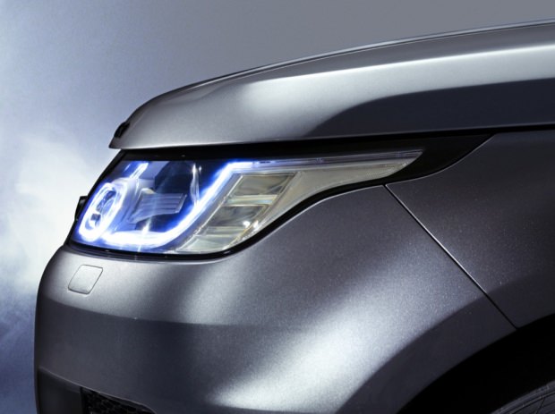 New Range Rover Sport lights