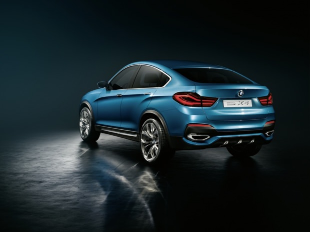 BMW X4 rear view