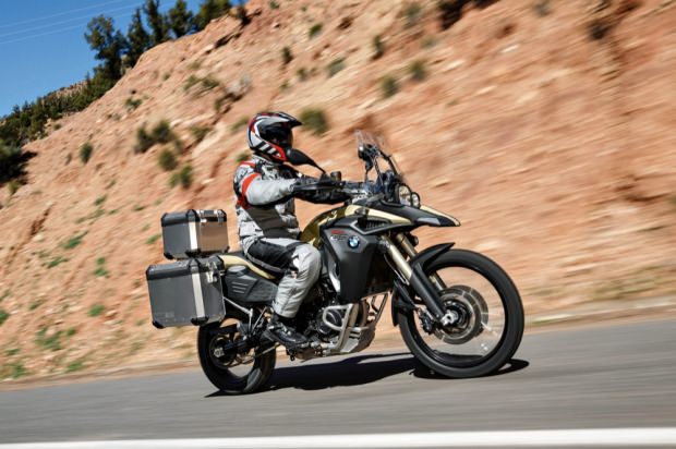 BMW F800GS Adventure on road