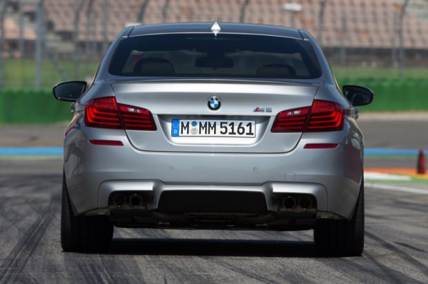 BMW M5 rear