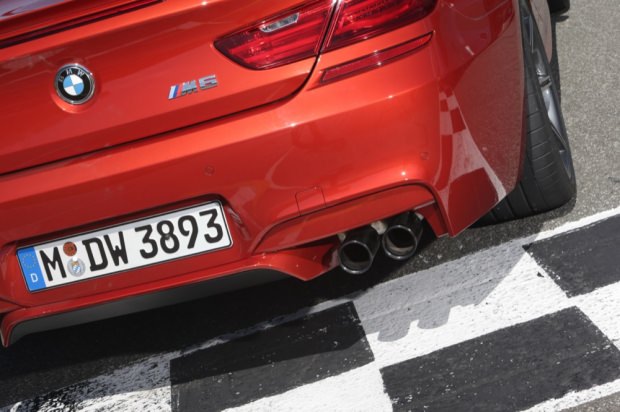 BMW M6 exhausts