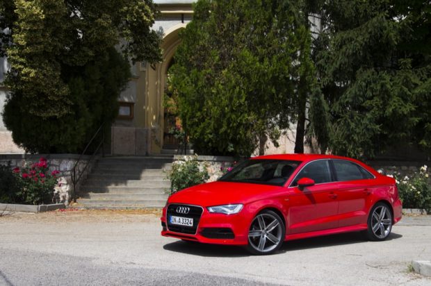 Audi A3 Saloon parked