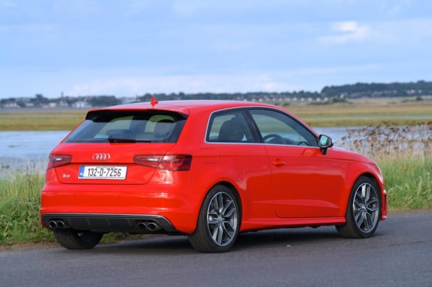 Audi S3 rear quarter