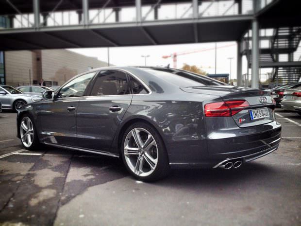 Audi S8 rear