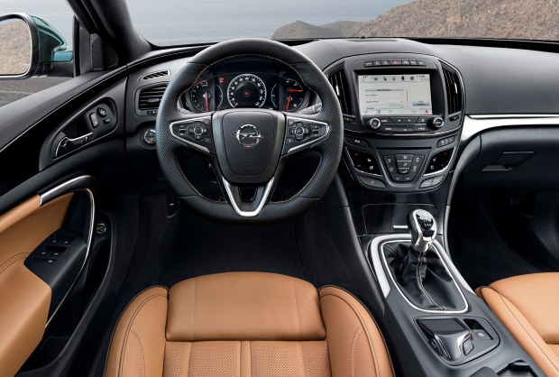 The New Insignia interior