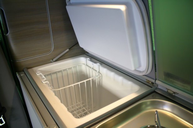 Volkswagen California fridge