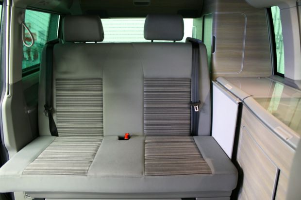 Volkswagen California rear seats