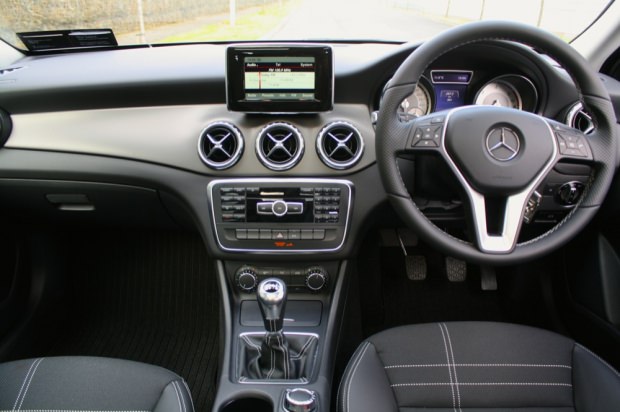 Mercedes GLA interior
