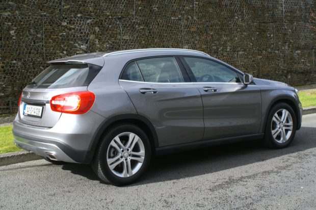 Mercedes GLA rear