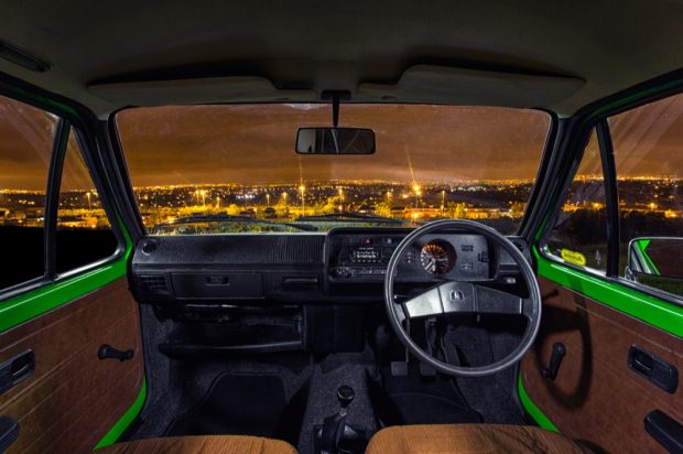 Volkswagen Golf at 40 interior old