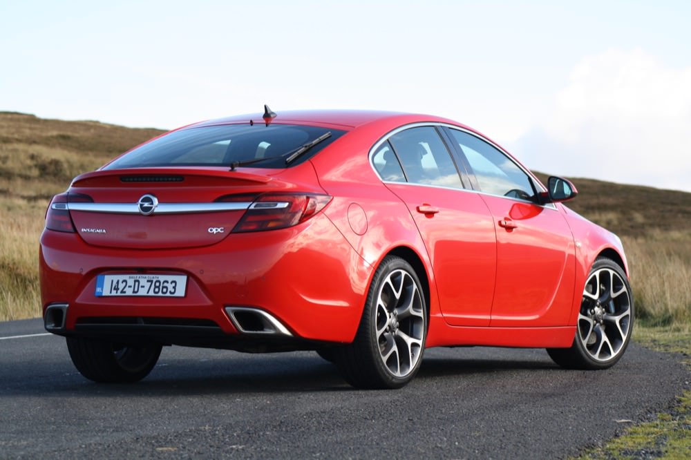 Opel's Insignia OPC driven
