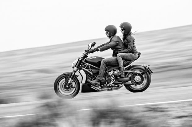 Ducati XDiavel two up