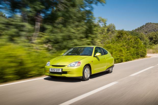 Honda Insight driving