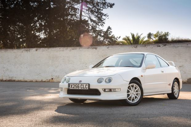 Honda Integra parked