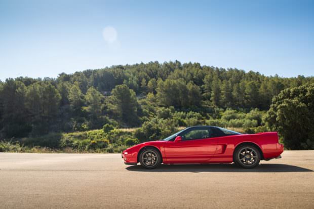 Honda NSX side profile