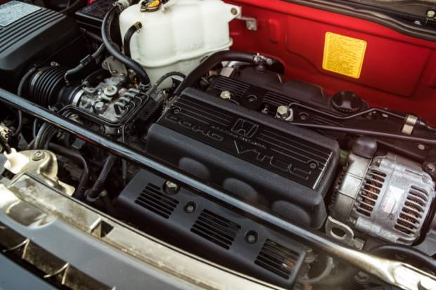 Honda NSX engine bay