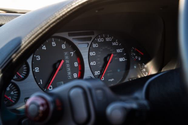 Honda NSX dials