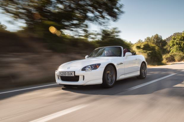 Honda S2000 driving