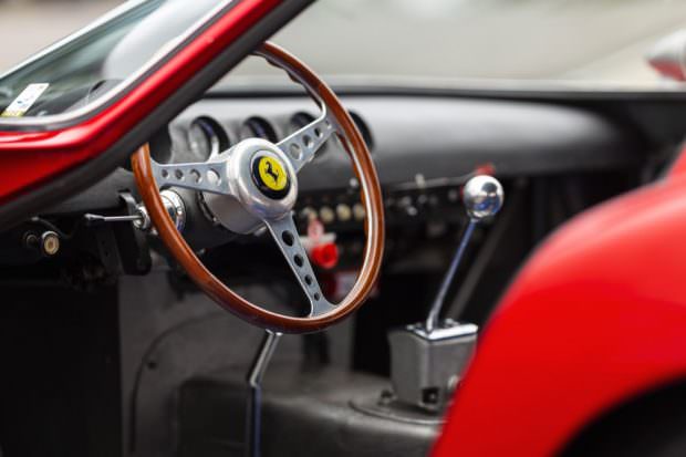 Ferrari 250 GTO steering wheel
