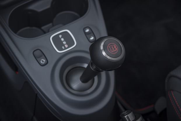 Brabus 125R gear selector