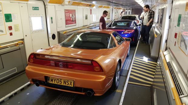 Honda NSX Channel Tunnel