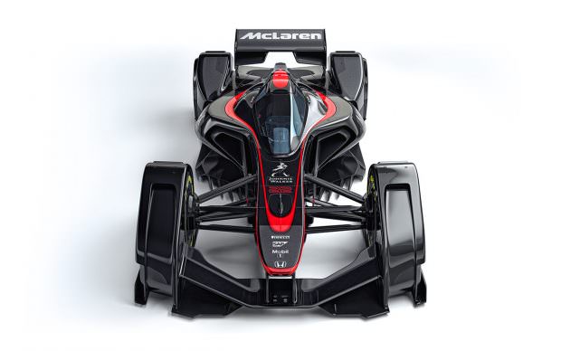 McLaren MP4-X front view