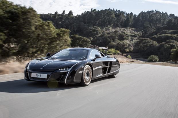 MSO McLaren X1 driving