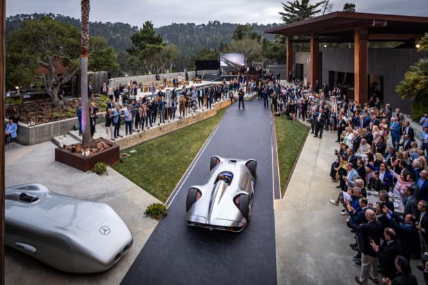 Mercedes-Benz Vision EQ Silver Arrow unveiling