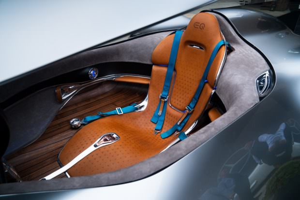 Mercedes-Benz Vision EQ Silver Arrow interior