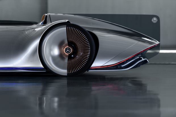 Mercedes-Benz Vision EQ Silver Arrow wheels