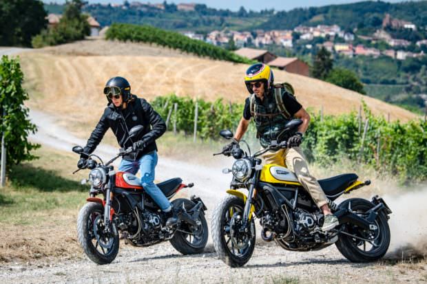 Ducati Scrambler Icon two colours