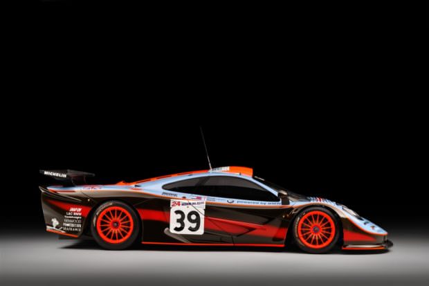 McLaren F1 GTR side profile