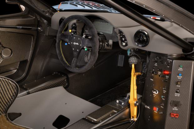 McLaren F1 GTR cabin