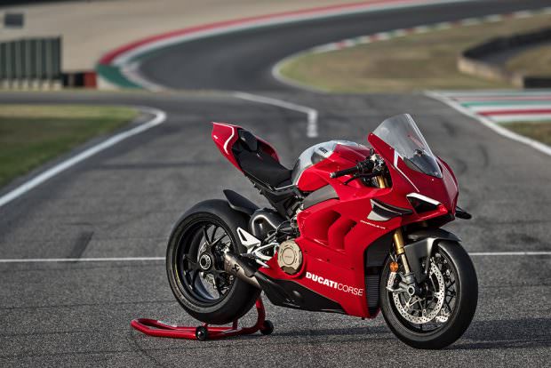 Ducati Panigale V4 R parked