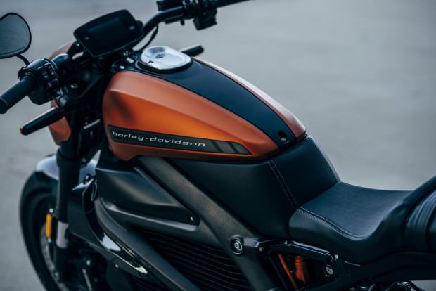 Harley-Davidson LiveWire tank