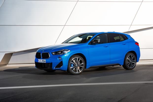 BMW X2 M35i parked