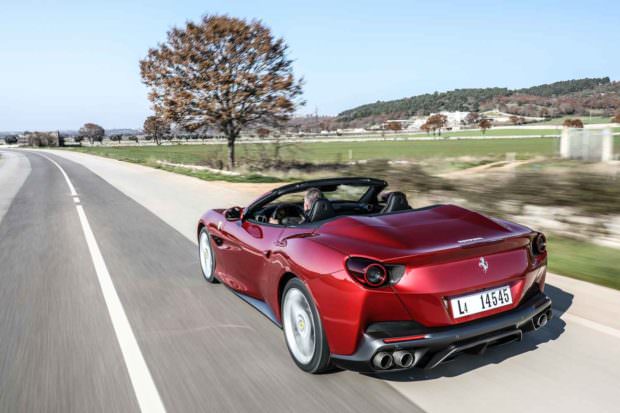 Ferrari Portofino rear