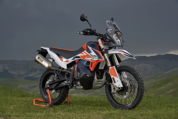 KTM 790 Adventure R Rally side profile