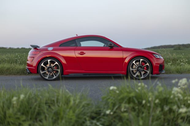 Audi TT RS side profile