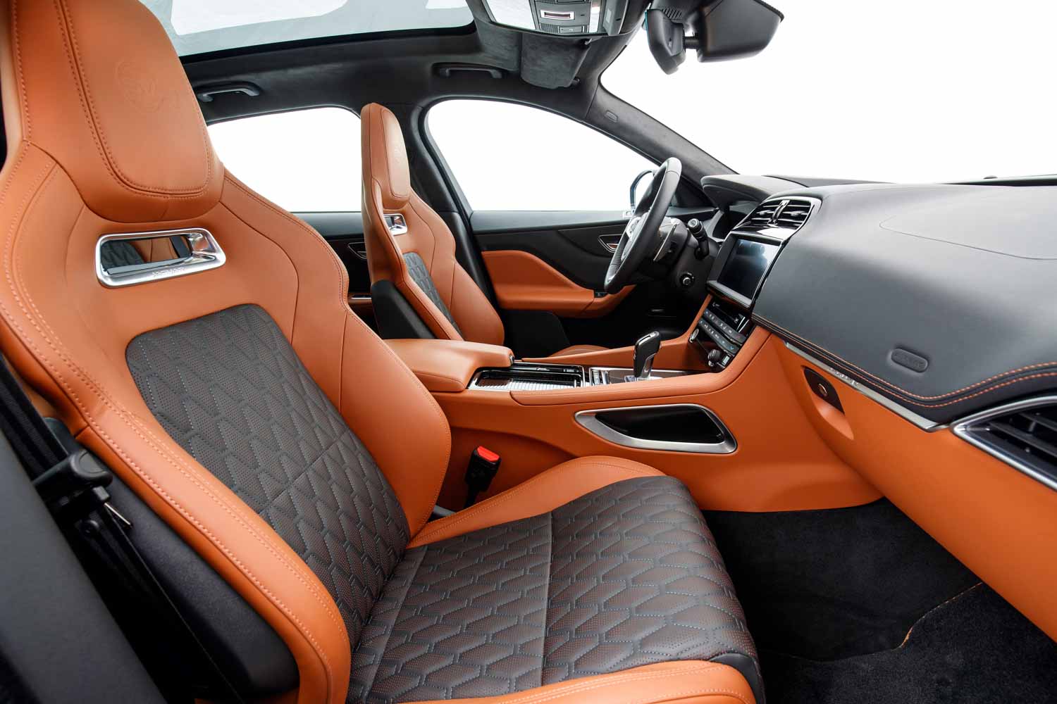 Jaguar F-PAce SVR interior