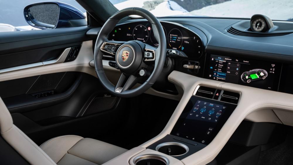 Porsche Taycan interior