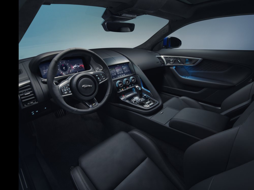 Jaguar F-Type interior