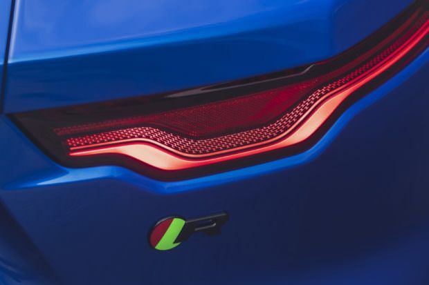 Jaguar F-Type rear lights