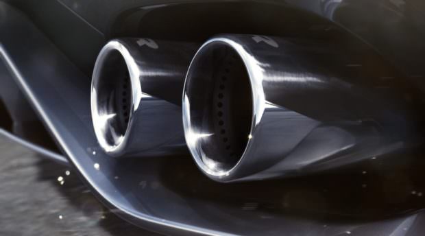 Jaguar F-Type exhausts